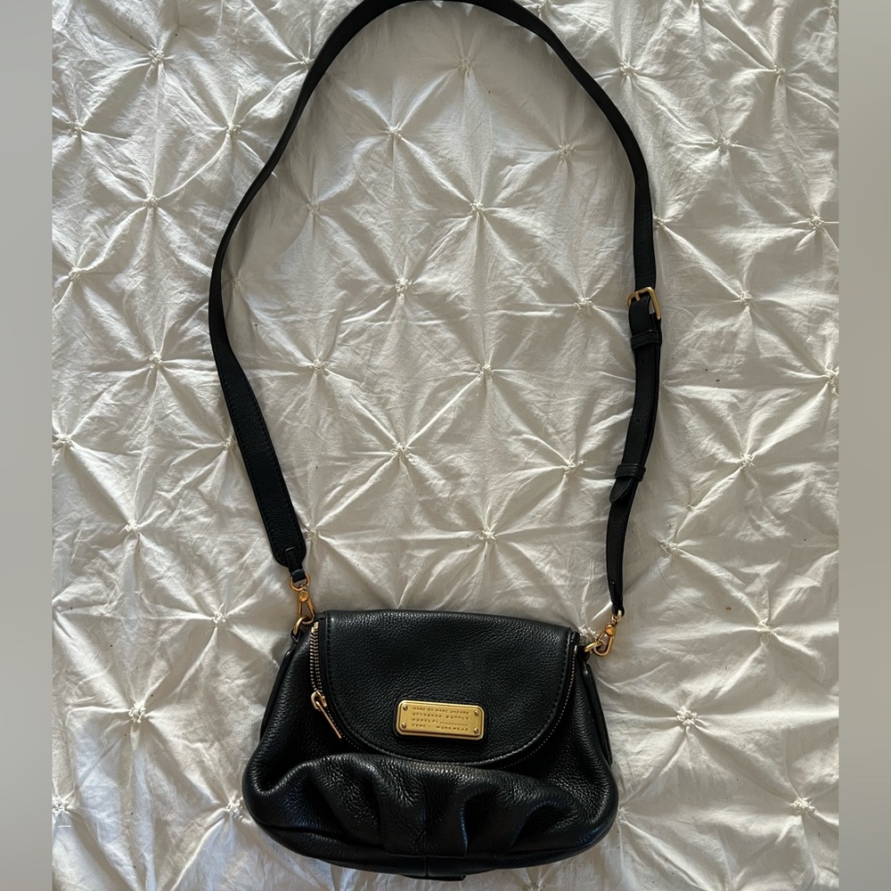 Marc by Marc Jacobs black crossbody bag.